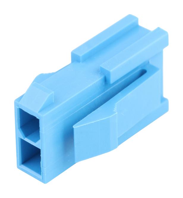 46993-0640 CONN HOUSING, PLUG, 6POS, 4.2MM, BLU MOLEX
