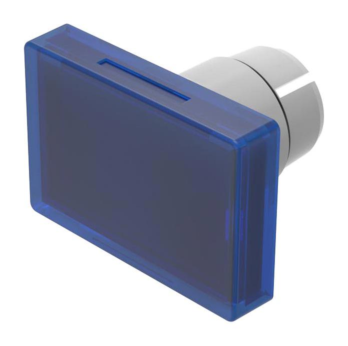 22-903.6 LENS, RECTANGULAR, BLUE EAO