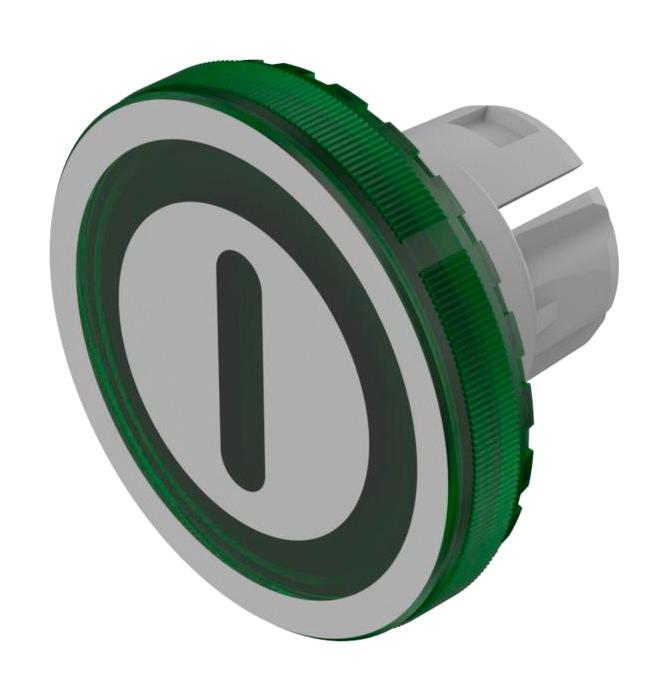 61-9643.502 LENS, PLASTIC, 19.7 MM, GREEN EAO