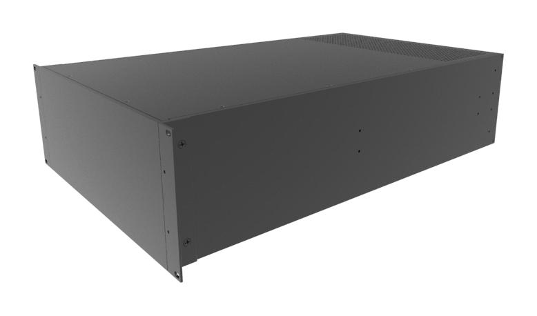 RM4U1928VBK 19" CABINET, ALUM, 421.64X711.2X177.8MM HAMMOND