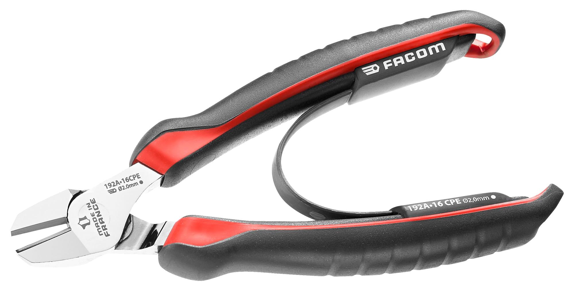 192A.16CPE WIRE CUTTER, DIAGONAL, 2MM, 160MM L FACOM