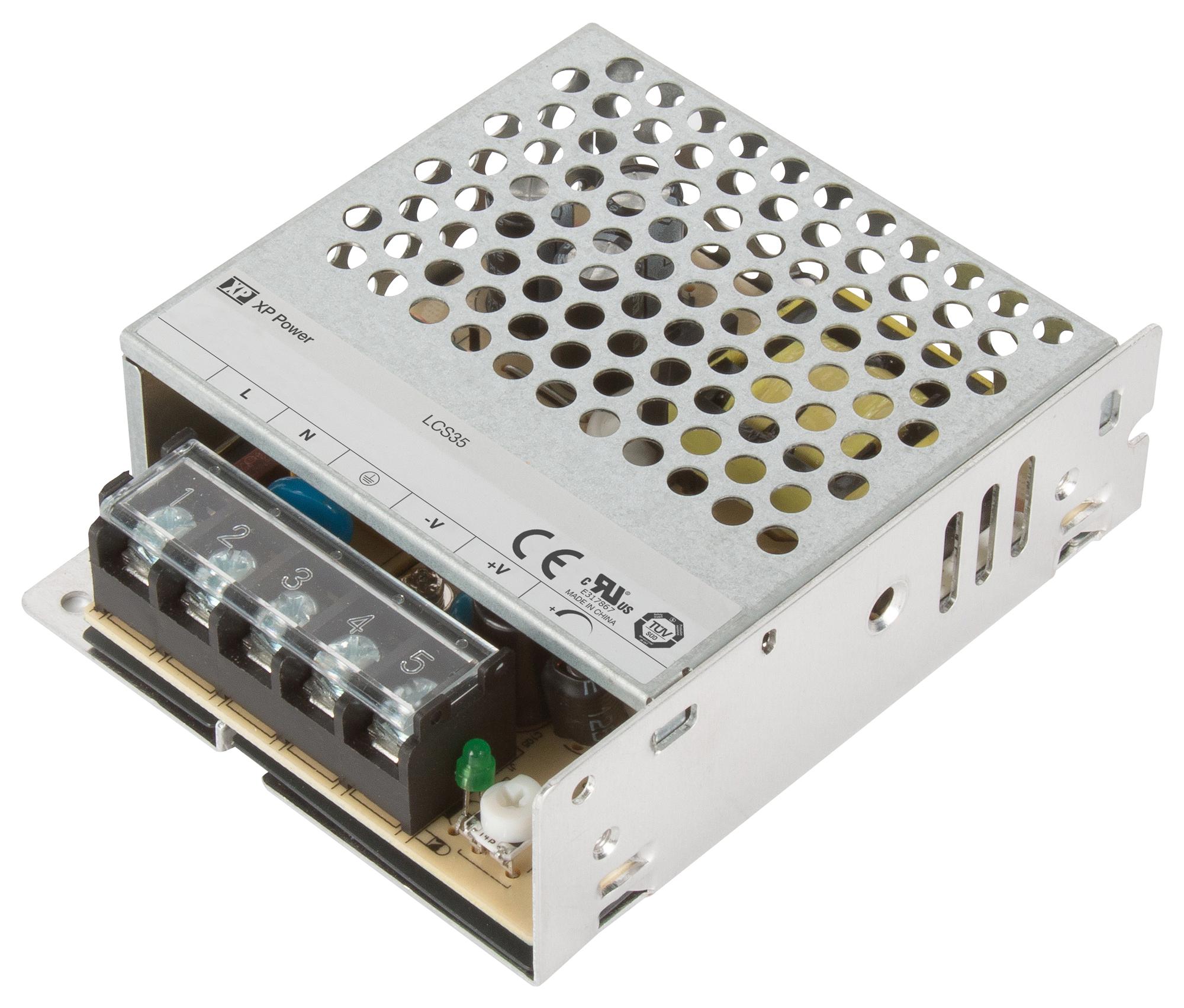 LCS35US24 POWER SUPPLY, AC-DC, 24V, 1.5A XP POWER