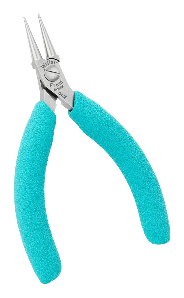 543E PLIER, ROUND NOSE, 120MM WELLER EREM