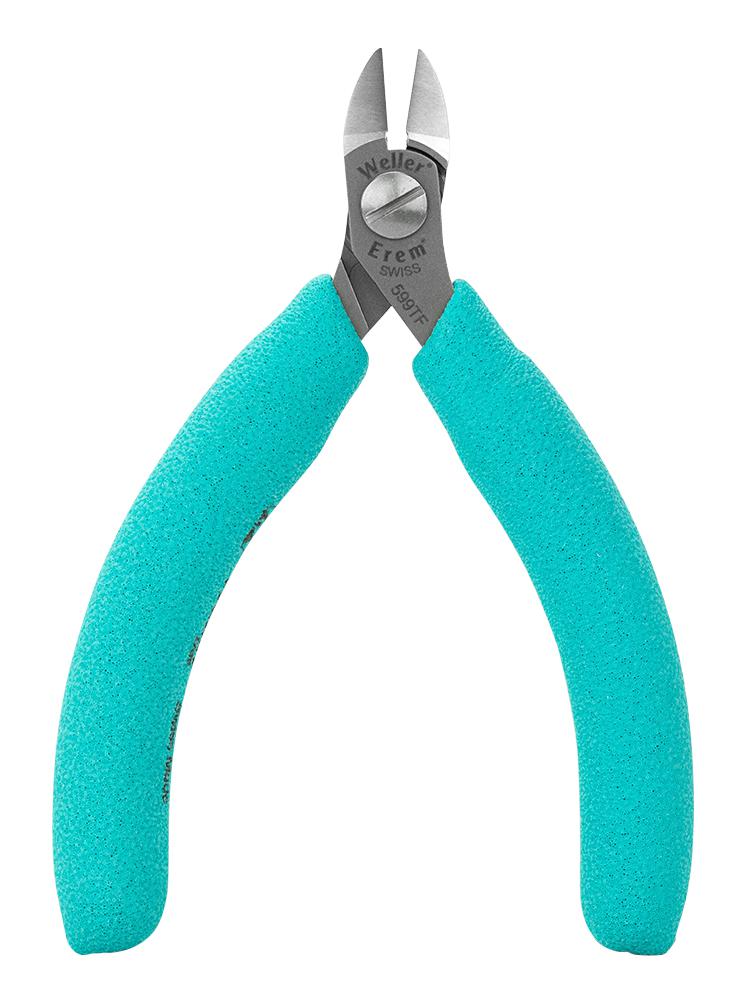 599TF WIRE CUTTER, OVAL, 0.031", 4.527" L WELLER EREM