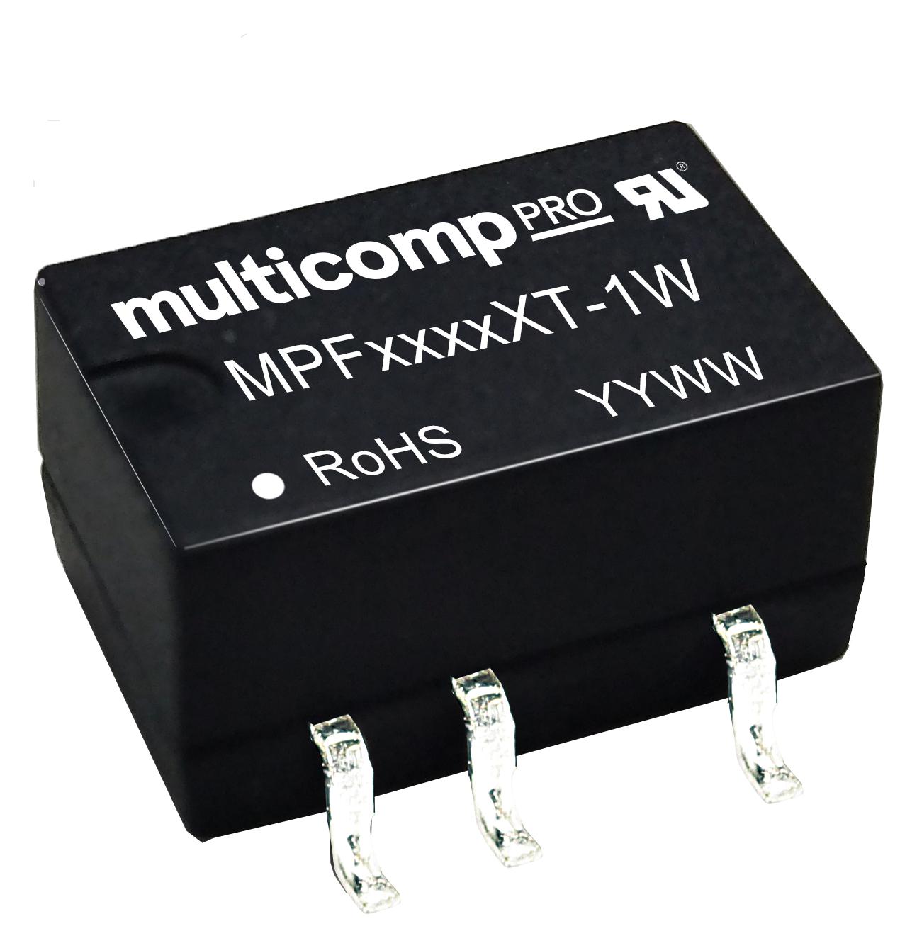 MPF0524XT-1W DC-DC CONVERTER, 24V, 0.042A MULTICOMP PRO