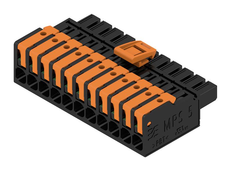 2741760000 TERMINAL BLOCK, PLUGGABLE, 11POS, 14AWG WEIDMULLER
