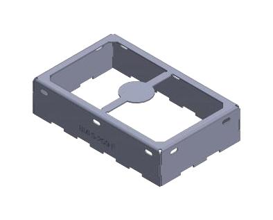 BMI-S-209-F EMI SHIELDING GASKET, 29.36MM X 18.5MM LAIRD