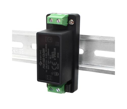 PSK-15D-12-DIN POWER SUPPLY, AC-DC, 12V, 1.25A CUI