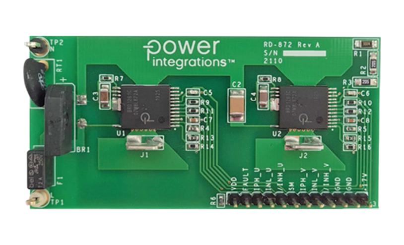 RDK-872 REF DESIGN BOARD, 1 PHASE BLDC MOTOR POWER INTEGRATIONS