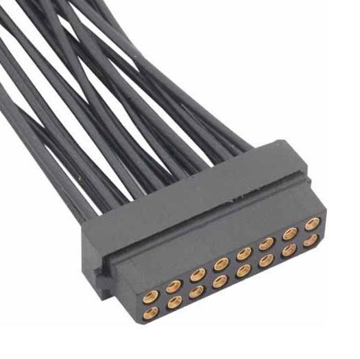 M80-7880601 CONNECTOR, RCPT, 6POS, 2ROW, CRIMP HARWIN