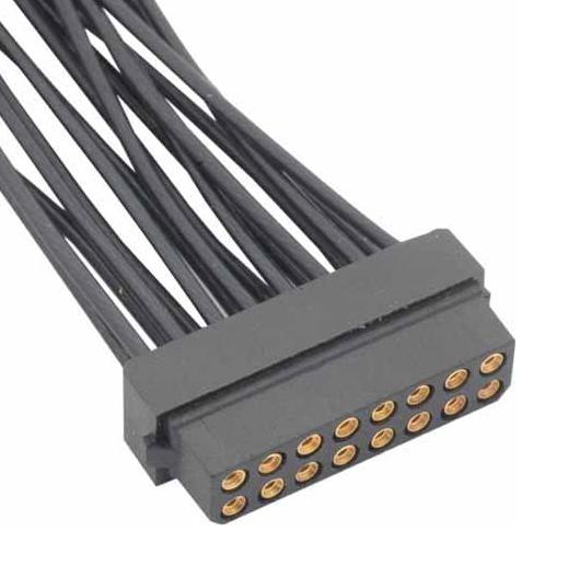 M80-8891801 CONNECTOR, RCPT, 18POS, 2ROW, CRIMP HARWIN