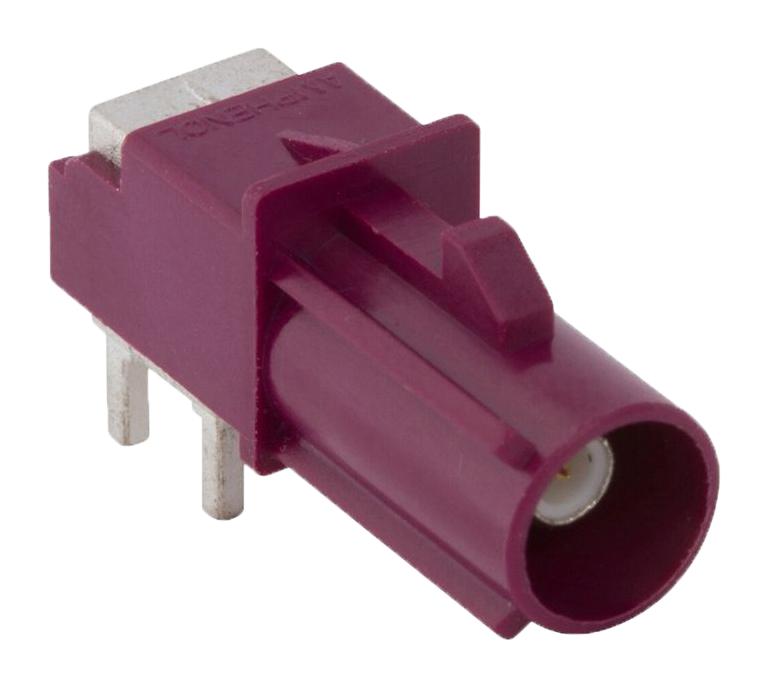 FA1-NDRP-PCB-8 RF COAXIAL, SMB R/A PLUG, 50 OHM, PCB AMPHENOL RF