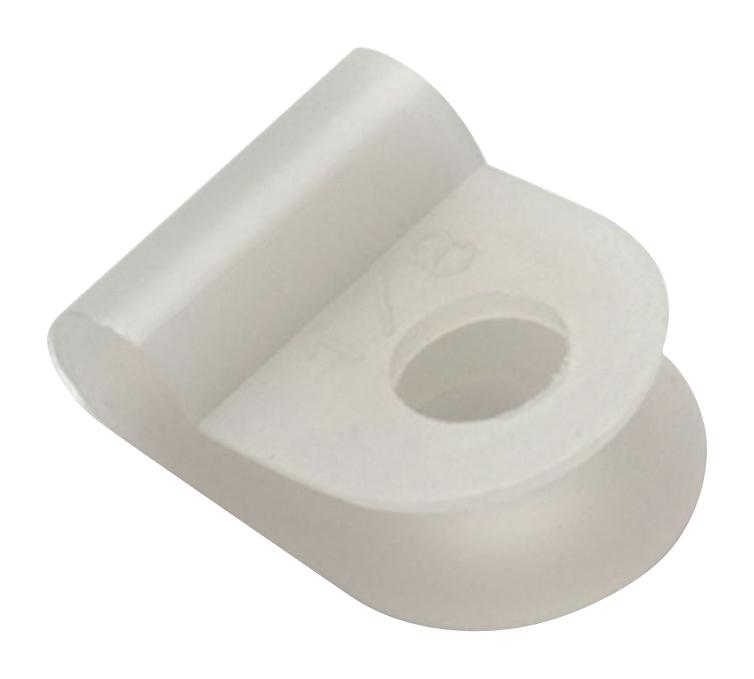 500911000 CABLE CLIP, NYLON 6.6, 3MM, NATURAL WURTH ELEKTRONIK