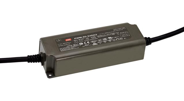 PWM-60-12DA2 LED DRIVER, CONSTANT VOLTAGE, 60W MEAN WELL