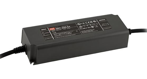 NPF-200V-24 LED DRIVER, CONST CURRENT/VOLT, 199.2W MEAN WELL