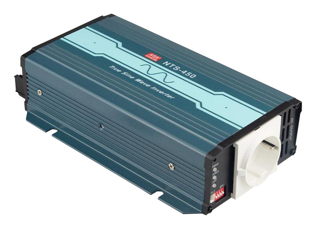 NTS-450-212EU DC/AC INVERTER, 12V, 230V MEAN WELL