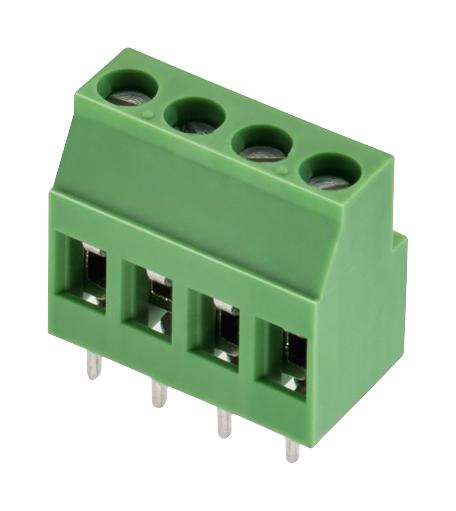 691245510004 TB, WIRE TO BRD, R/A, 4WAY, 12AWG WURTH ELEKTRONIK