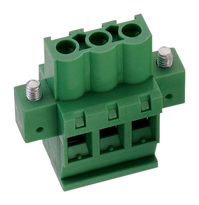 691345510003 TERMINAL BLOCK, PLUGGABLE, 3POS, 12AWG WURTH ELEKTRONIK