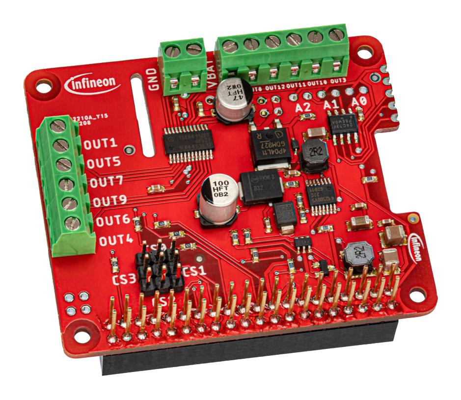 TLE94112ESRPIHATTOBO1 DEVELOPMENT BOARD, MOTOR CONTROL INFINEON
