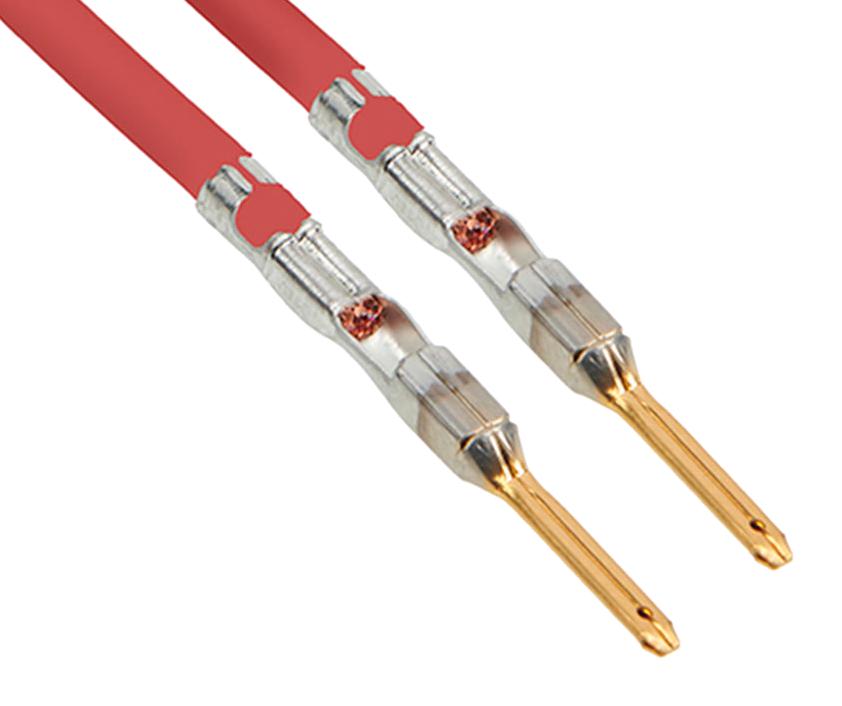 2163022225 CABLE ASSY, CRIMP PIN-PIN, RED, 450MM MOLEX