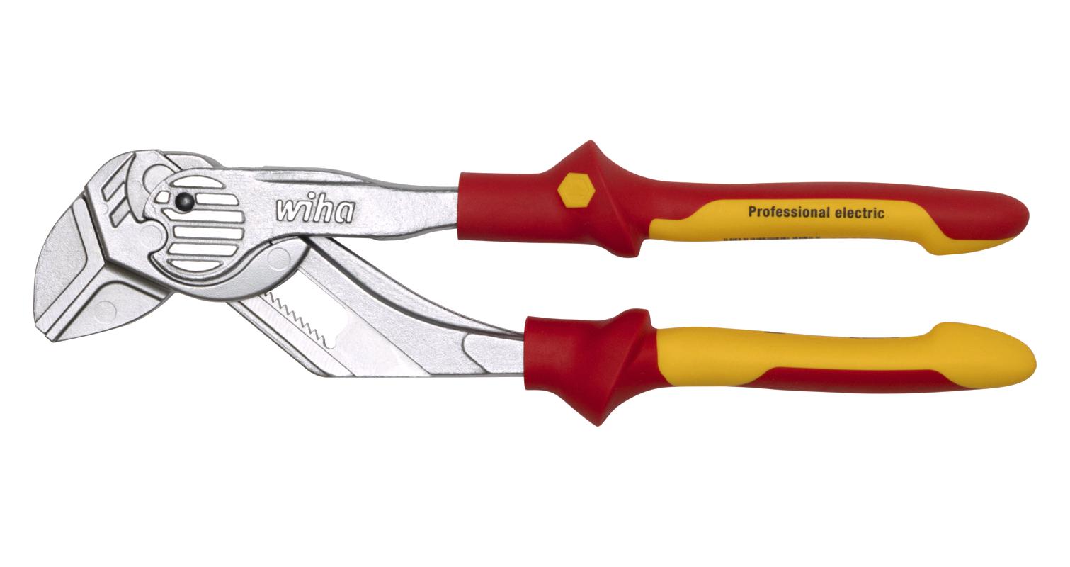 44314 PLIER WRENCH, ELECTRICIAN, 46MM, 250MM WIHA