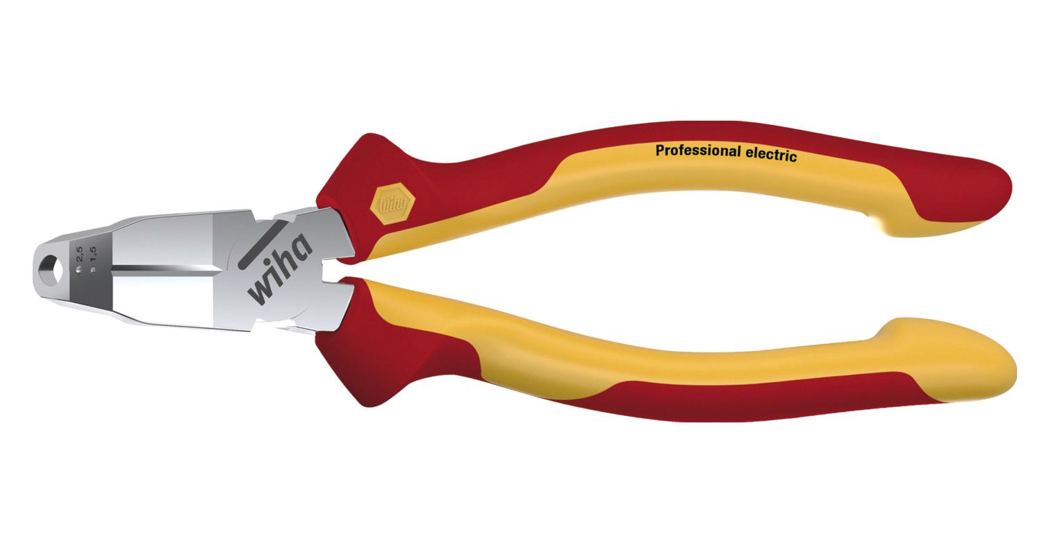 38552 PLIER, ELECTRICIAN, 170MM WIHA