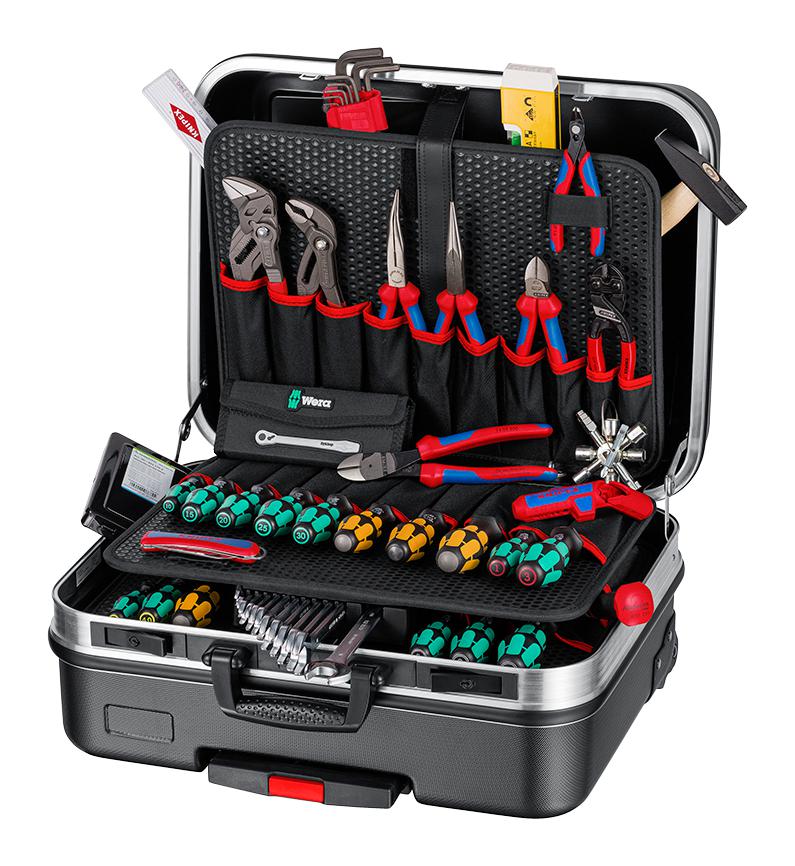 00 21 06 M TOOL CASE, BIG BASIC MOVE MECHANIC, 90PC KNIPEX