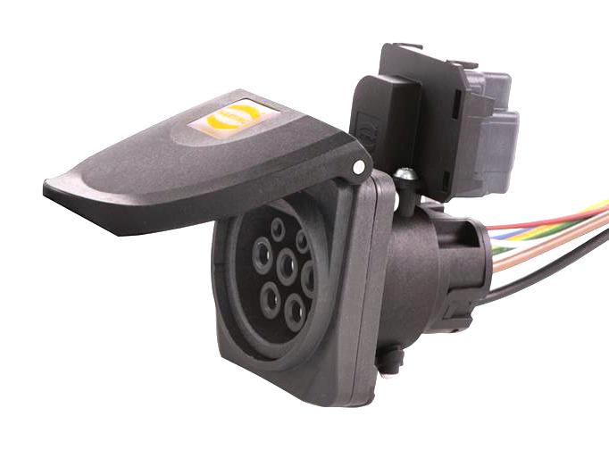 61132130371 CHRGING CBLE, IEC 62196-2 RCPT-FREE/0.7M HARTING