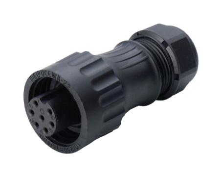 MP007698 CIRCULAR CONN, RCPT, 6+PE POS, CABLE MULTICOMP PRO