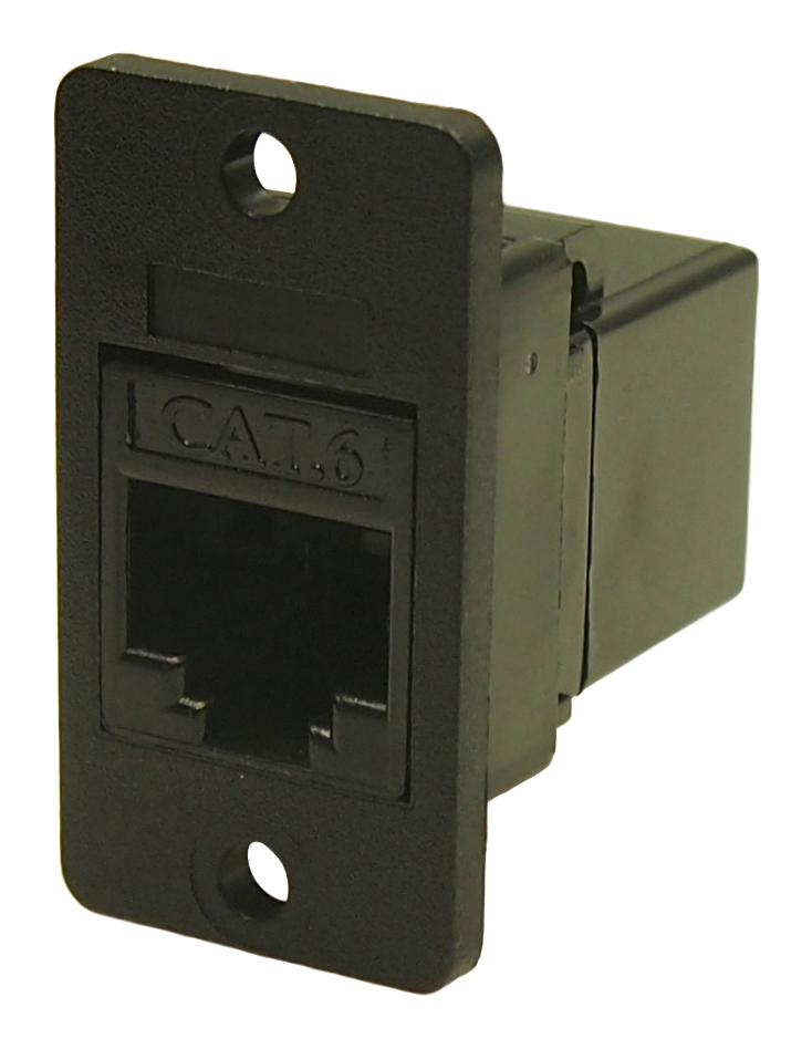 CP30622X1 ADAPTR, RJ45 JACK-JACK, 8P8C, CAT6 CLIFF ELECTRONIC COMPONENTS