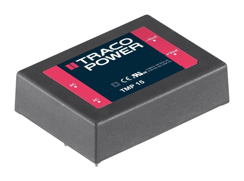 TMP 15252 DC-DC CONVERTER, 2 O/P, 7.5W TRACO POWER