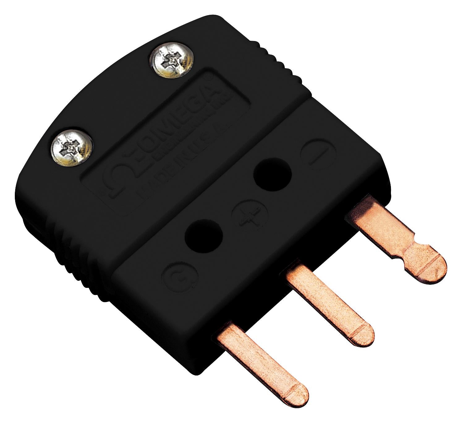MTP-J-M THERMOCOUPLE CONNECTOR, PLUG, TYPE J OMEGA
