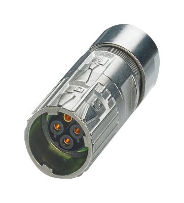 M17-3ES1N8A8002S CIRCULAR CONN, PLUG, 3+PE, CRIMP PHOENIX CONTACT