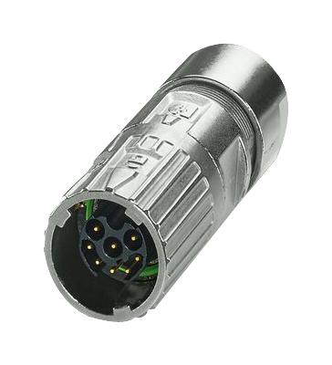 M17-08P1N8A8002S CIRCULAR CONN, PLUG, 8POS, CRIMP PHOENIX CONTACT