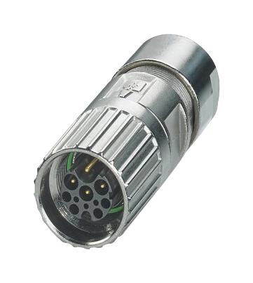 M17-8EP1N8A8003 CIRCULAR CONN, PLUG, 5+3+PE, CRIMP PHOENIX CONTACT