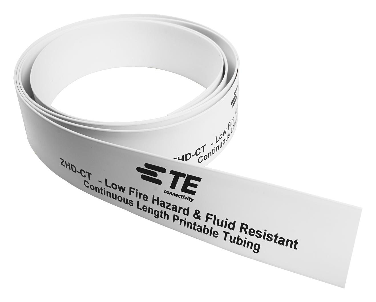 EL8116-000 HEAT-SHRINK TUBING, 2:1, 12.7MM, WHITE TE CONNECTIVITY
