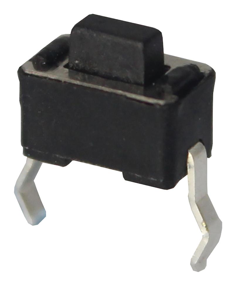 CST35605T TACTILE SWITCH, 0.05A, 12VDC, 180GF, THT CAMDENBOSS