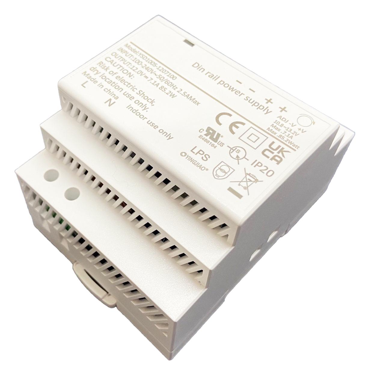 56YSD100S-1207100 POWER SUPPLY, AC-DC, 12V, 7.1A IDEAL POWER