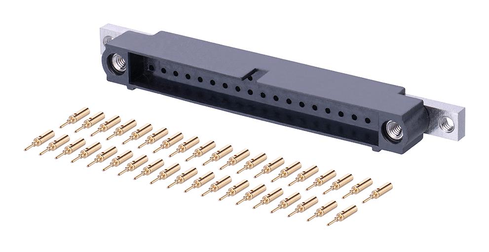 M80-5C13805MU CONNECTOR, PLUG, 38POS, 2ROW, 2MM HARWIN