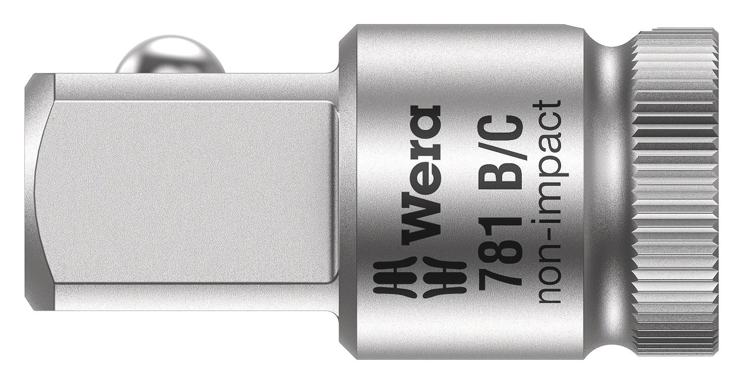 781 B. SCRWDIVR ADAPTOR, 27MM, 3/8" WERA