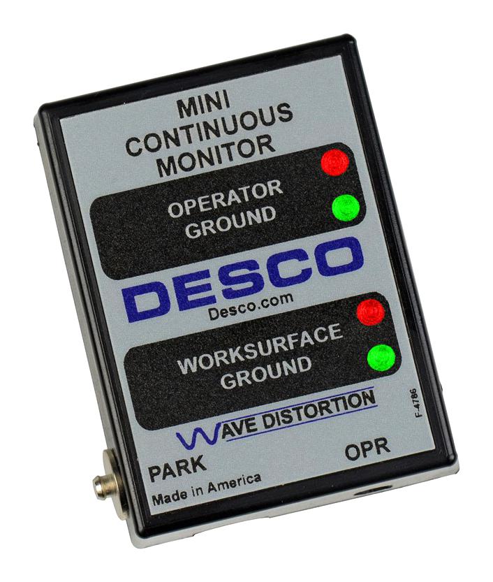 19243 MINI-MONITOR, UNIVERSAL POWER ADAPTER DESCO