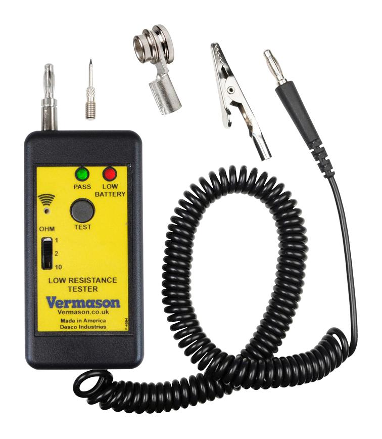 222645 ESD TESTER, LOW RESISTANCE TESTER DESCO EUROPE (FORMERLY VERMASON)