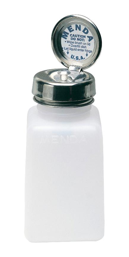 35508 DISPENSER, PUMP BOTTLE, NATURAL, 6 OZ MENDA