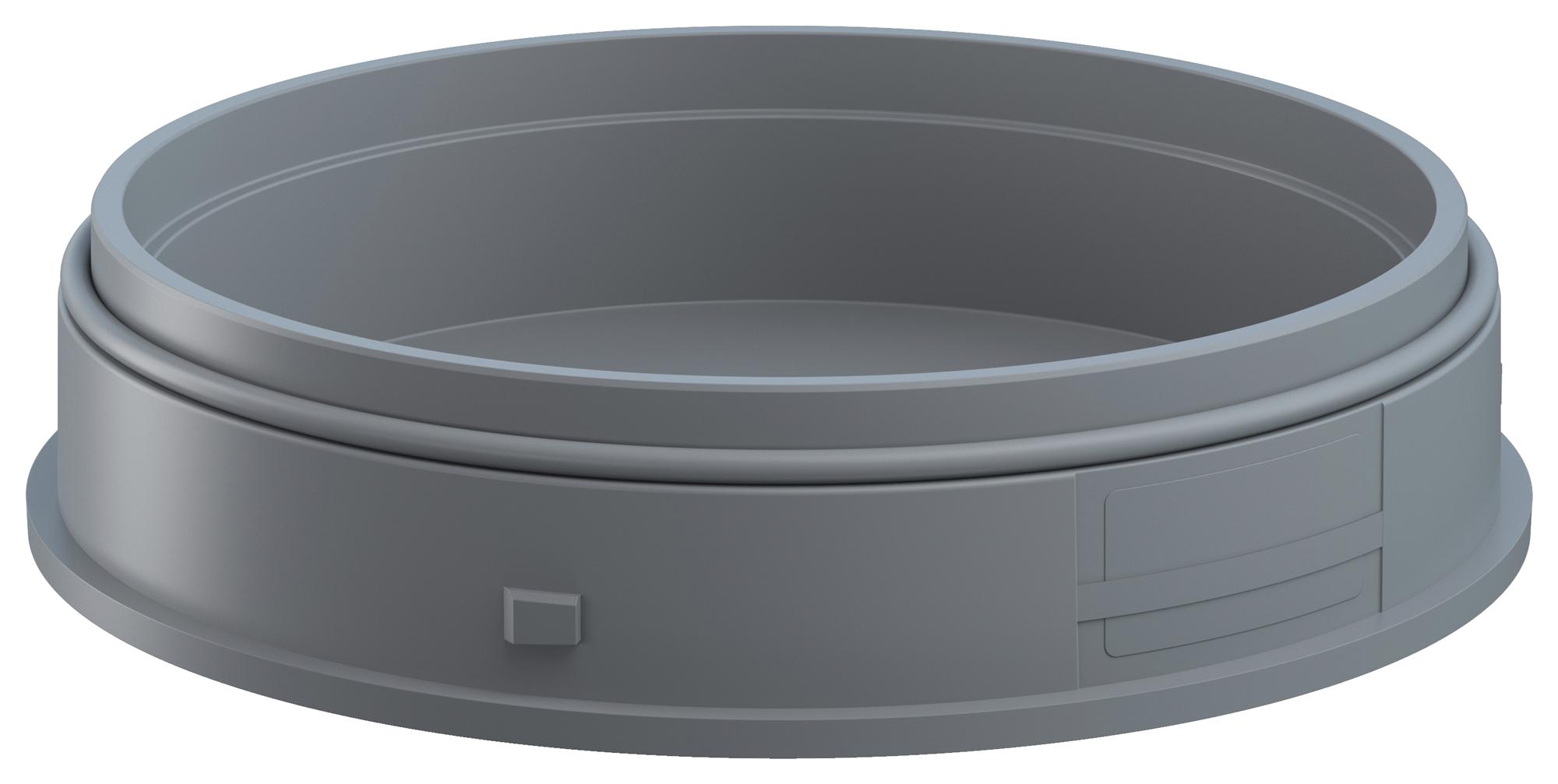 26270001 FLOOR MOUNT, SIGNAL INDICATOR, GREY WERMA