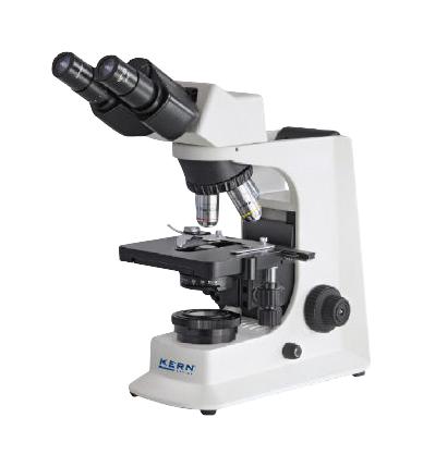 OBL 127 MICROSCOPE, BINOCULAR, 4X/10X/40X/100X KERN