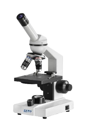 OBS 101 MICROSCOPE, MONOCULAR, 4X/10X/40X KERN
