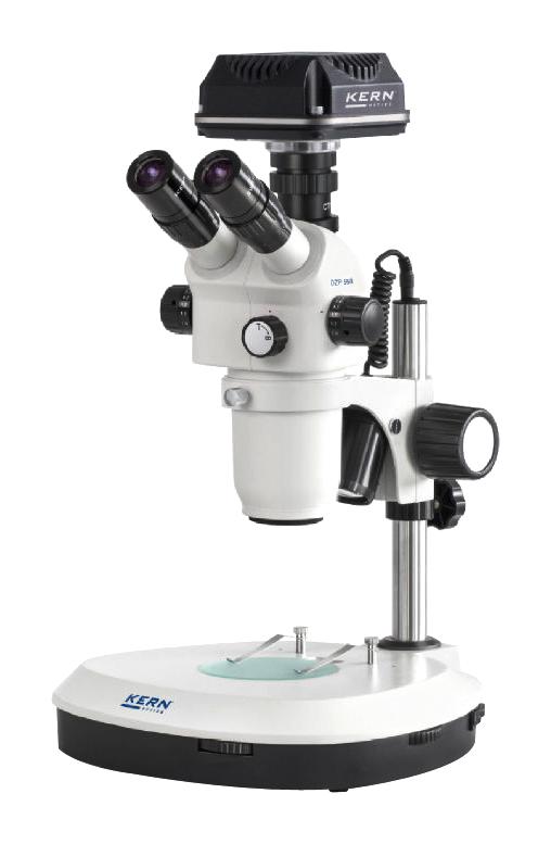 OZP 558C832 MICROSCOPE, TRINOCULAR, 0.6X-5.5X KERN