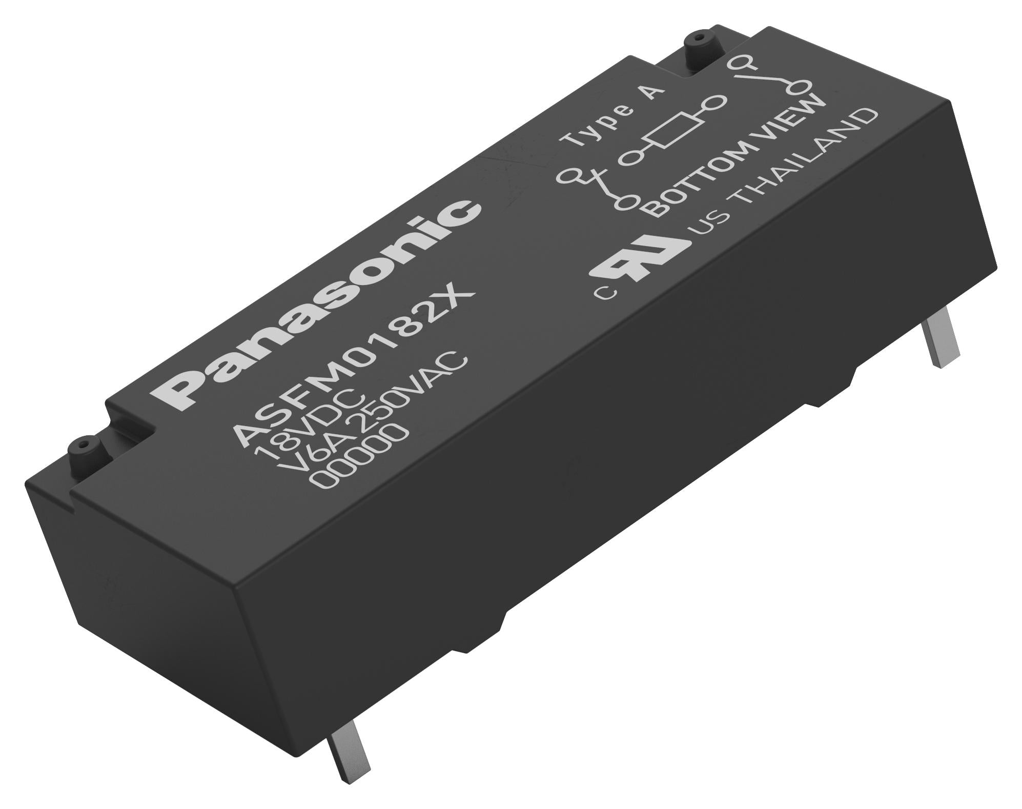 ASFM0245S SAFETY RELAY, SPST, 24VDC, 6A, THT PANASONIC