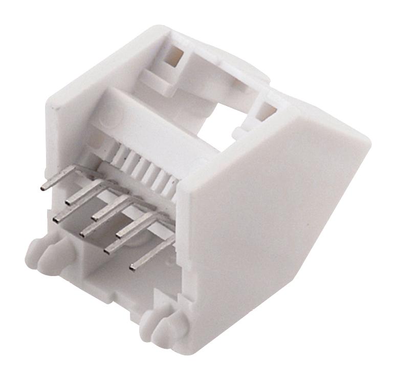 615008142521 RJ45 CONN, JACK, 8P8C, 1PORT, TH WURTH ELEKTRONIK