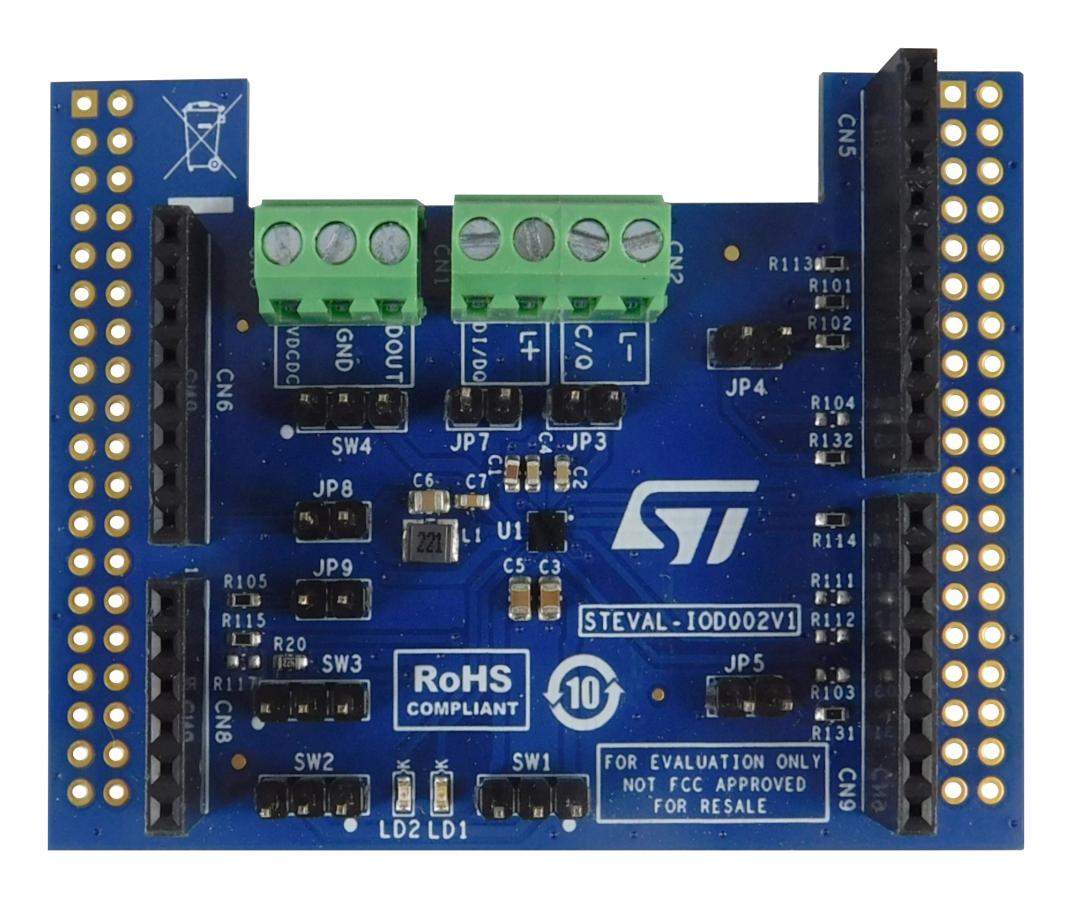 STEVAL-IOD002V1 EXPANSION BOARD, STM32 NUCLEO DEV BOARD STMICROELECTRONICS